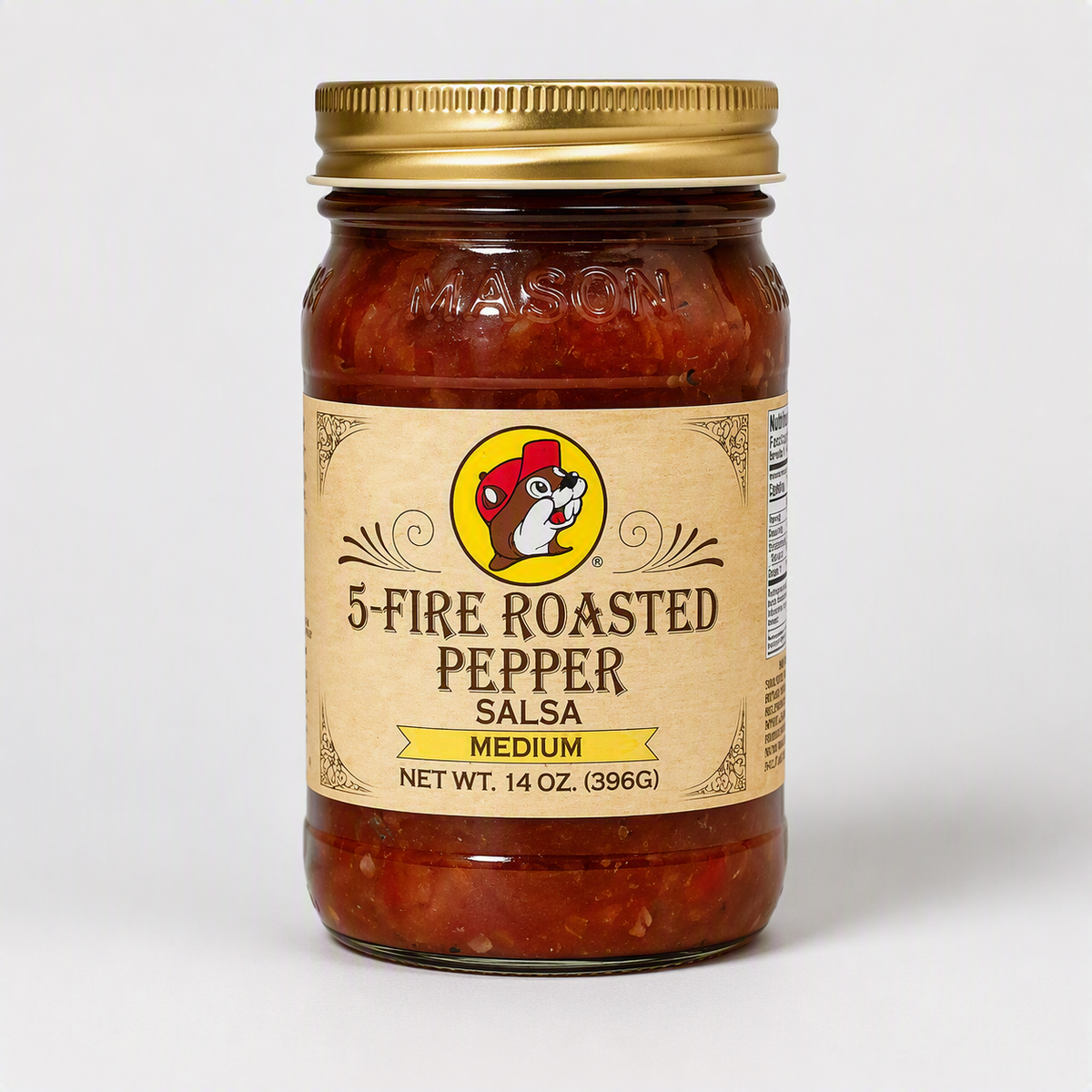 Buc-ee's 5-Fire Roasted Pepper Salsa - Medium, 14 oz