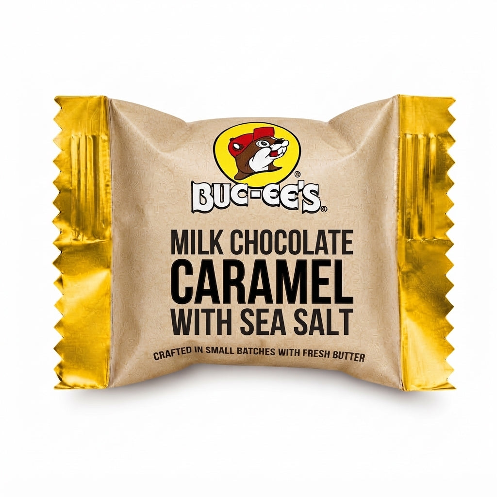 Buc-ee's Milk Chocolate Caramel w/ Sea Salt