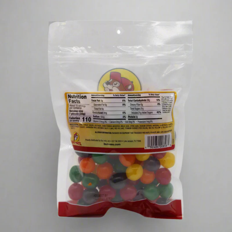 Buc-ee's Assorted Fruit Sours, 12 oz
