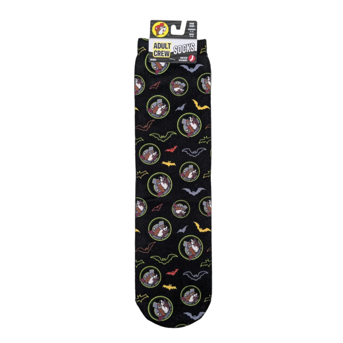 Buc-ee's halloween crew socks