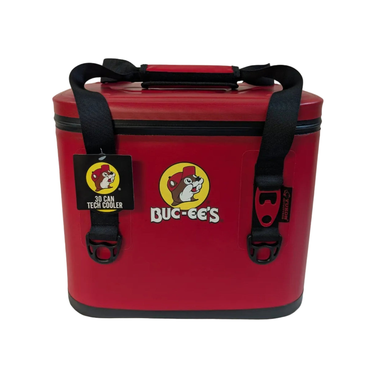 Buc-ee's 30 can classic red tech cooler