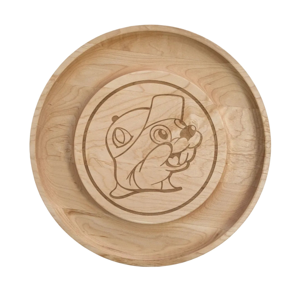 Buc-ee's round cheese board