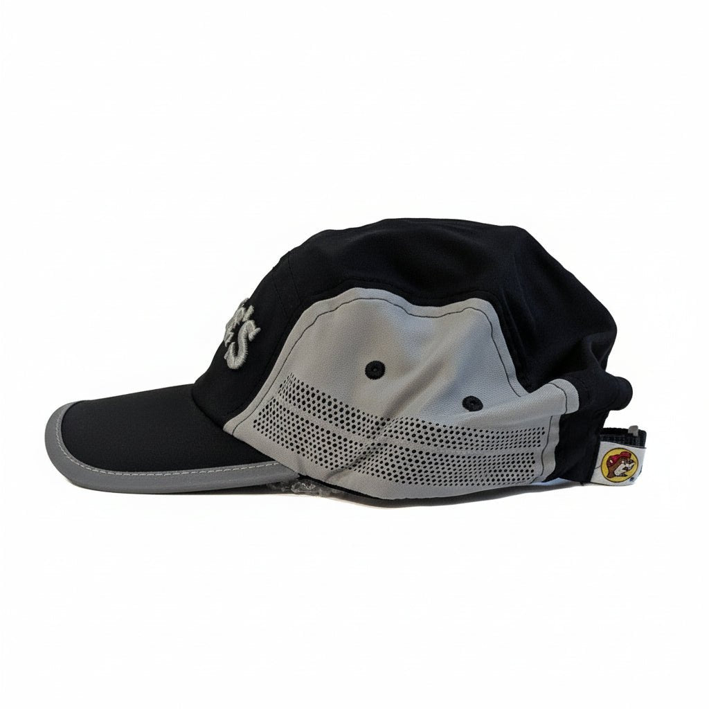 Buc-ee's black running hat