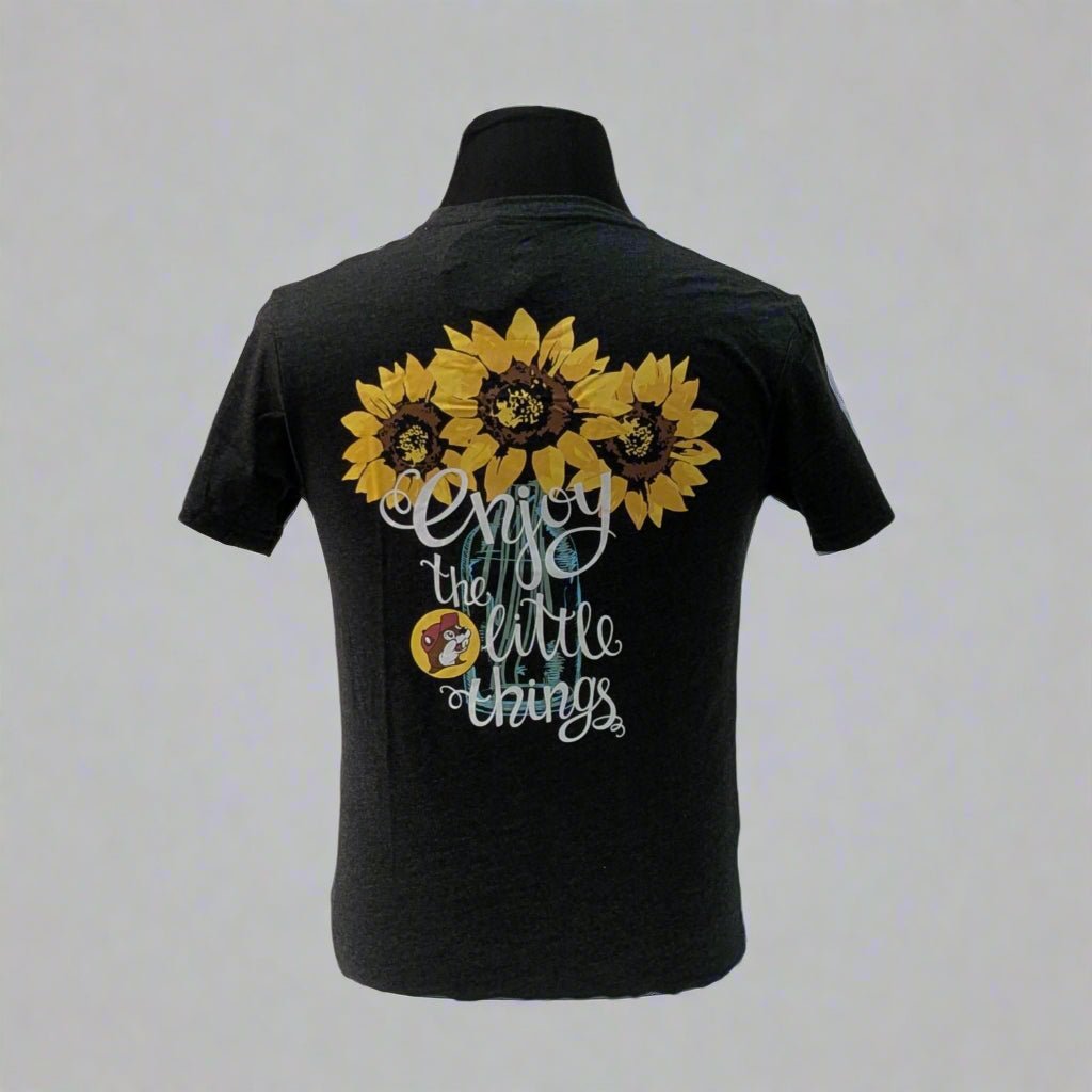Buc-ee's enjoy the little things sunflower shirt