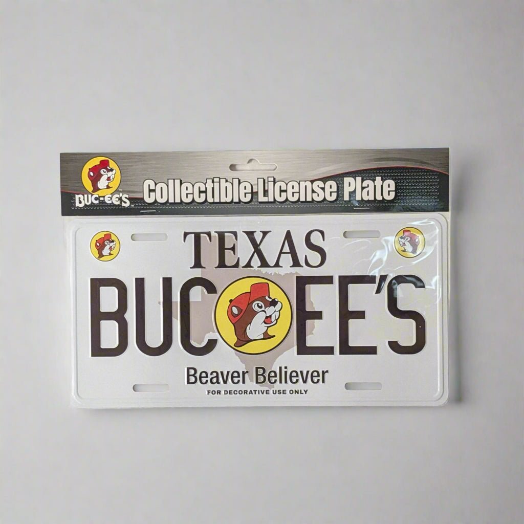 Buc-ee's license plate