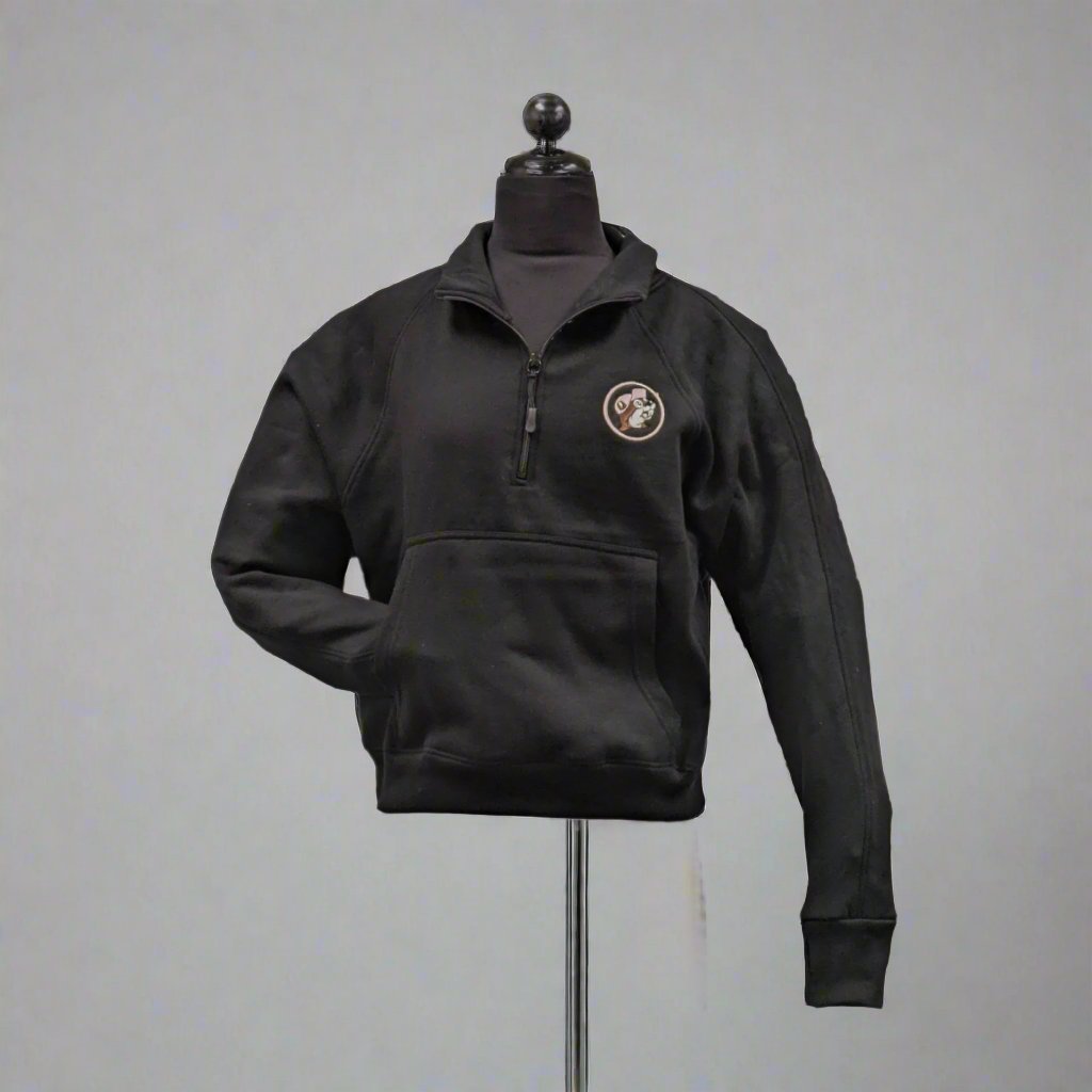 Buc-ee's black fleece