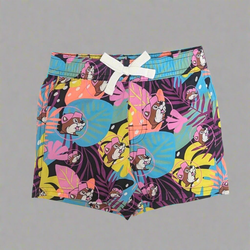 Buc-ee's mensboys tropical swimsuit