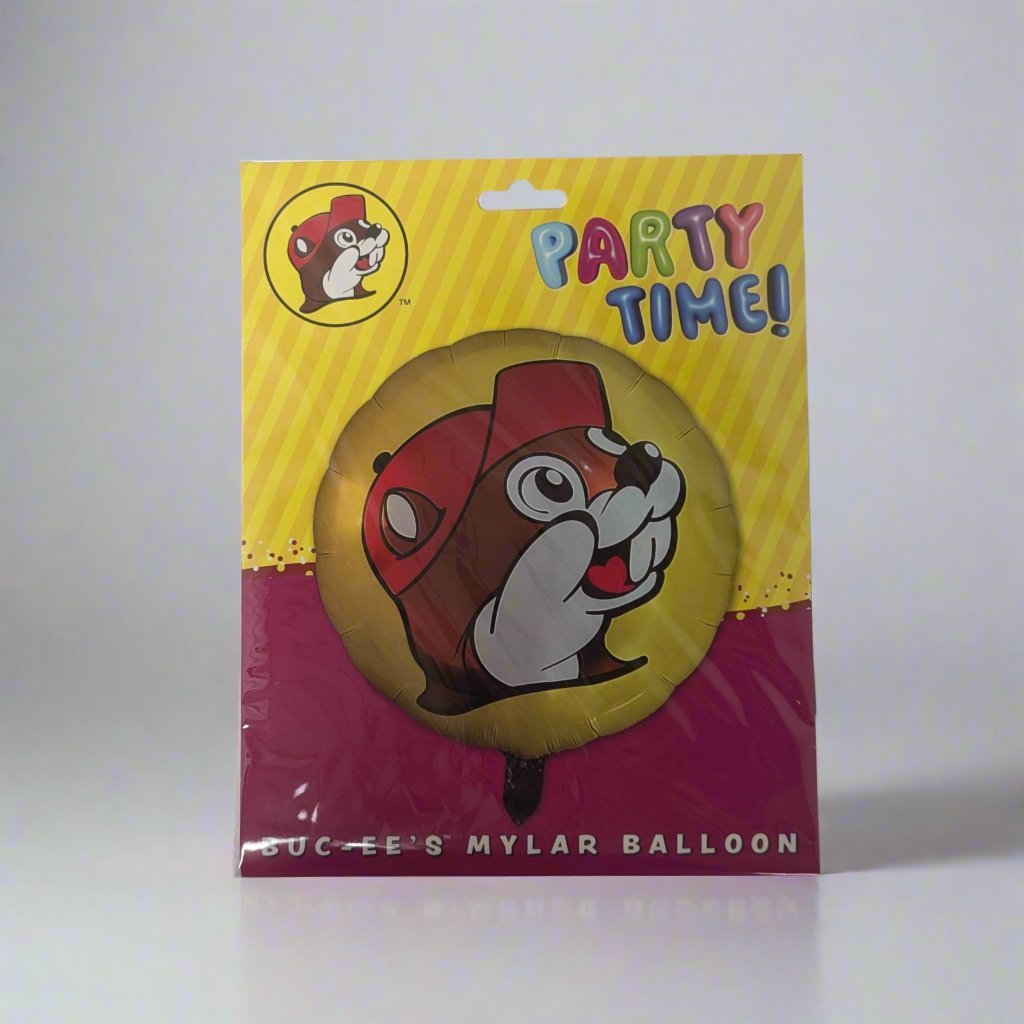 Buc-ee's mylar party balloons