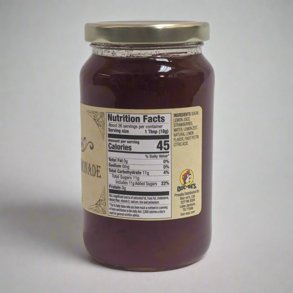 Buc-ee's strawberry lemonade jam