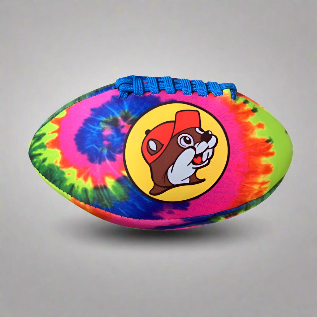 Buc-ee's tie dye football