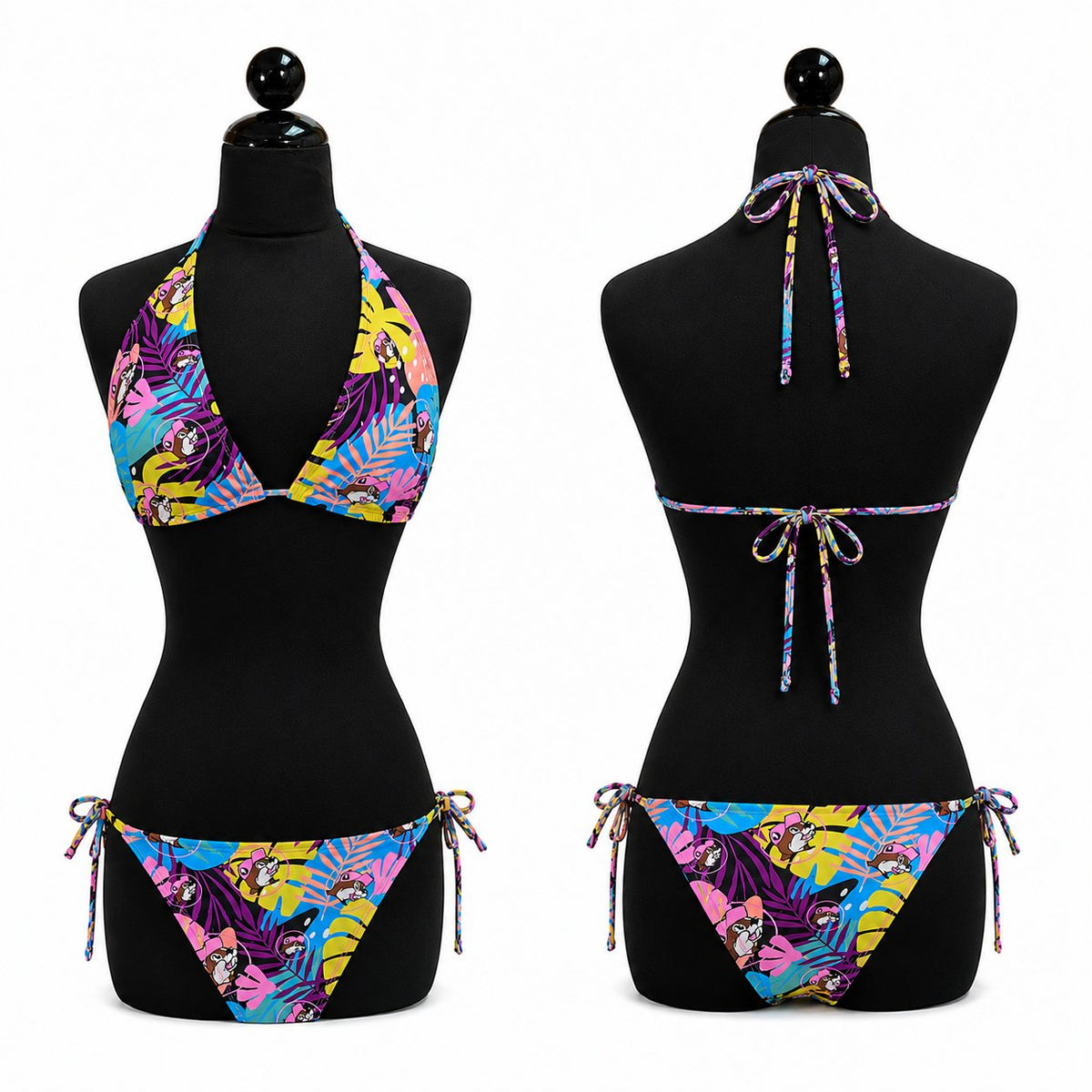 Buc-ee's womens tropical bikini