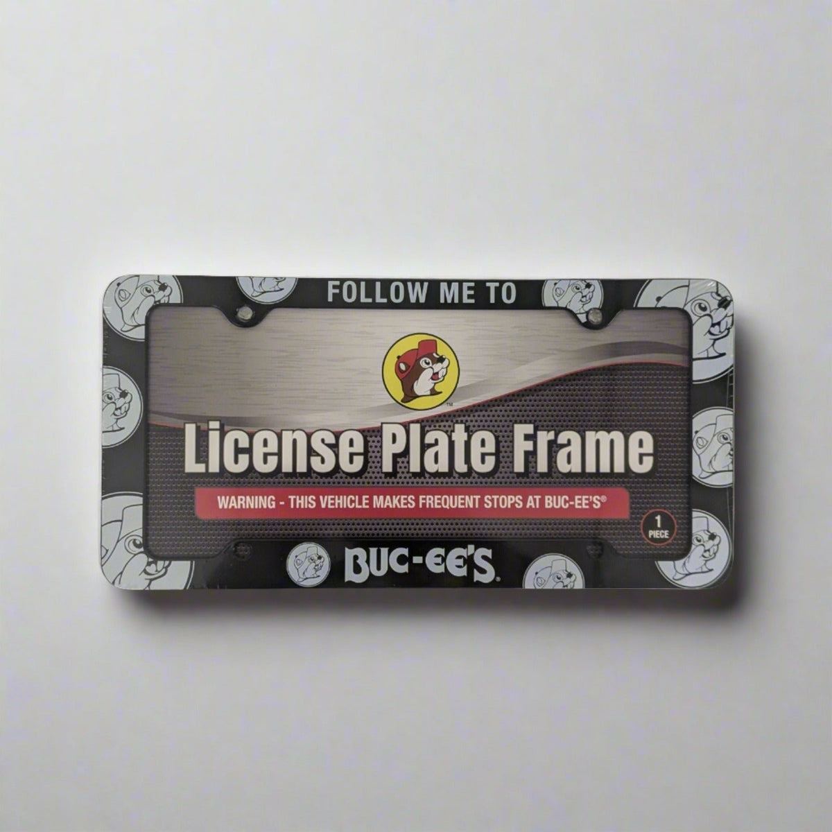 Buc-ee's license plate frame