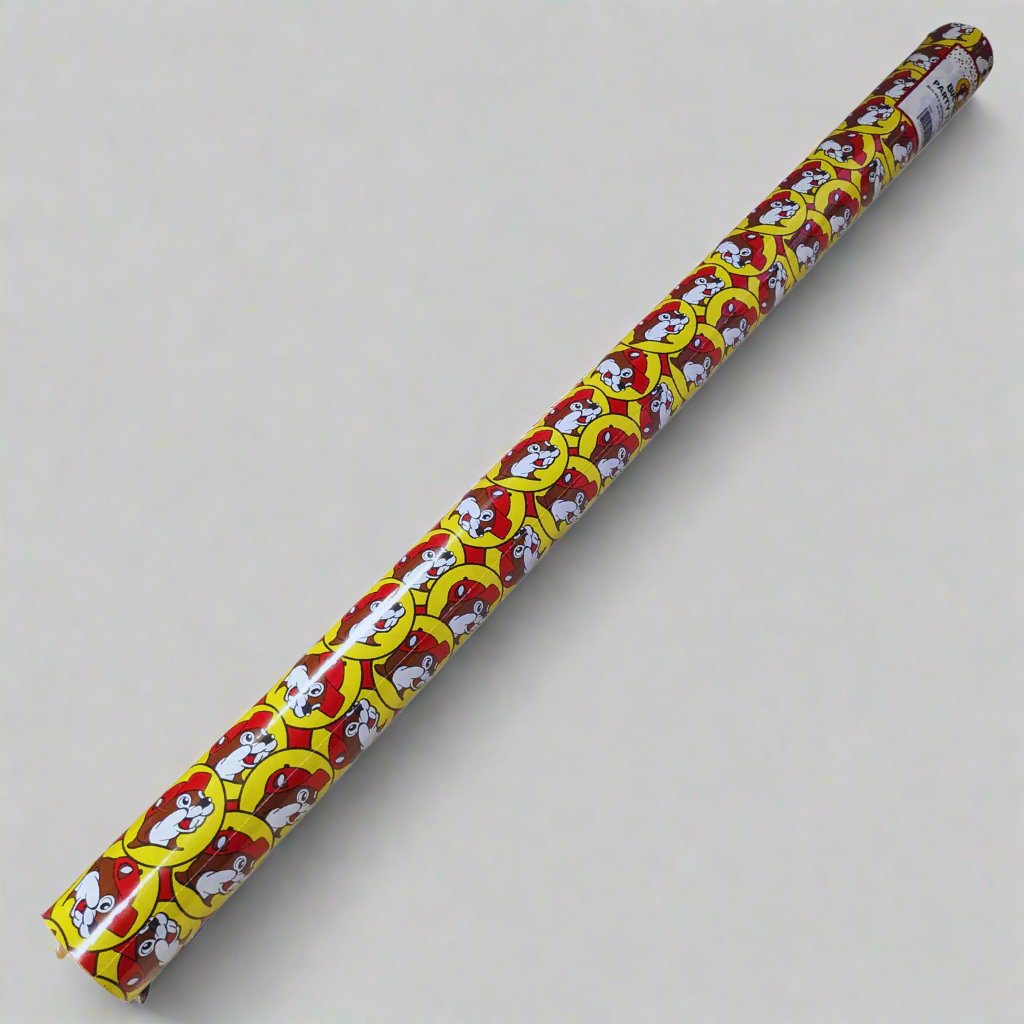 Buc-ee's party decorative gift wrap