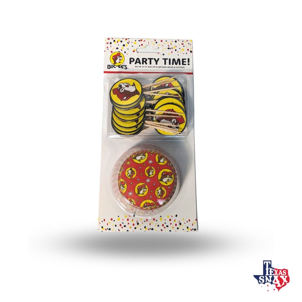 Buc-ee's party cupcake liners