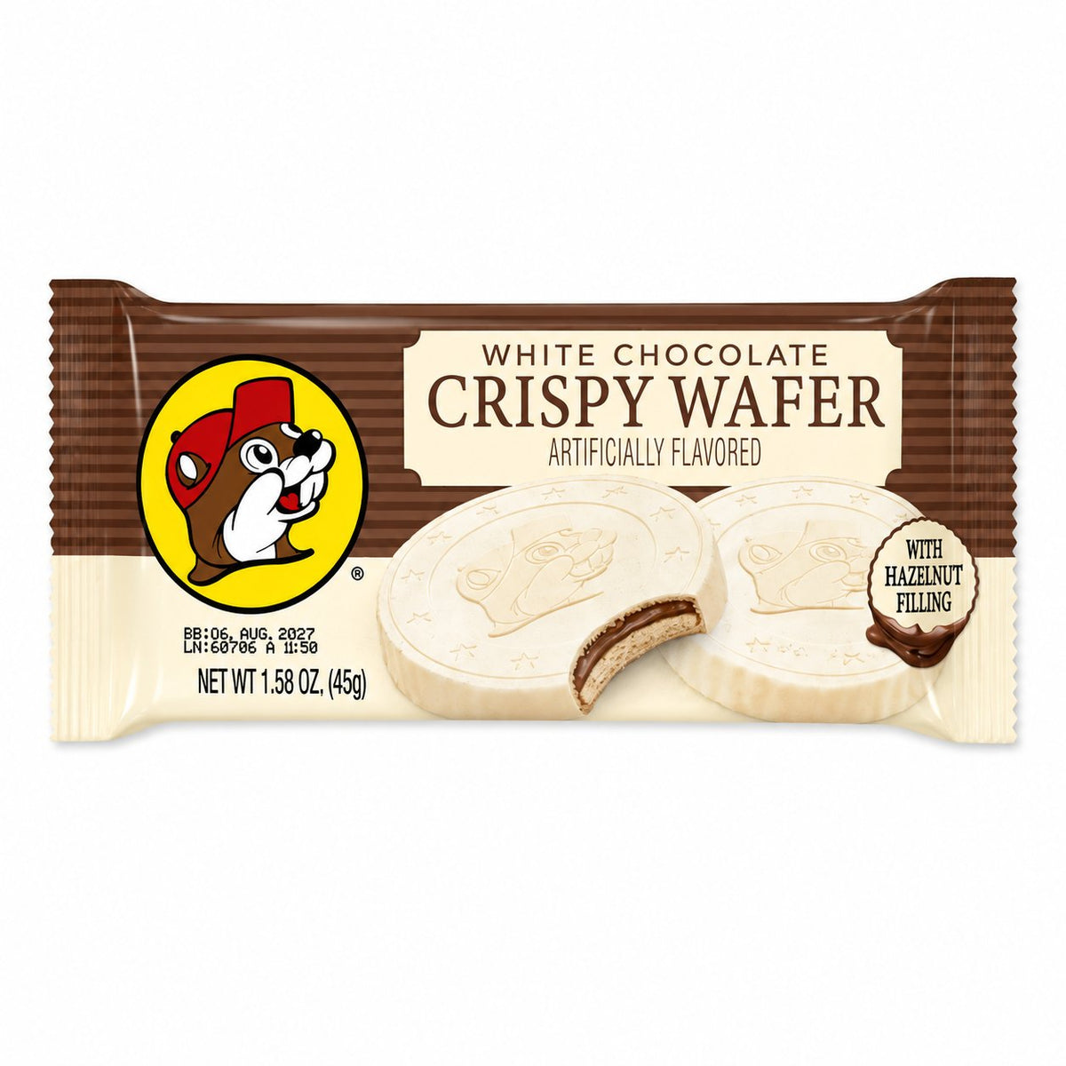 Buc-ee's Chocolate Crispy Wafers