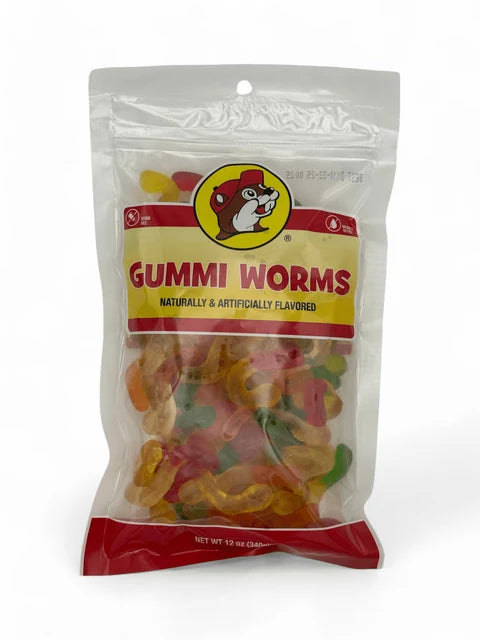 Buc-ee's Gummi Worms, 12 oz
