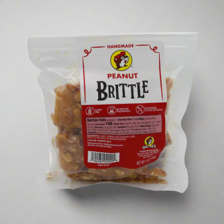 Buc-ee's Peanut Brittle, 5 oz