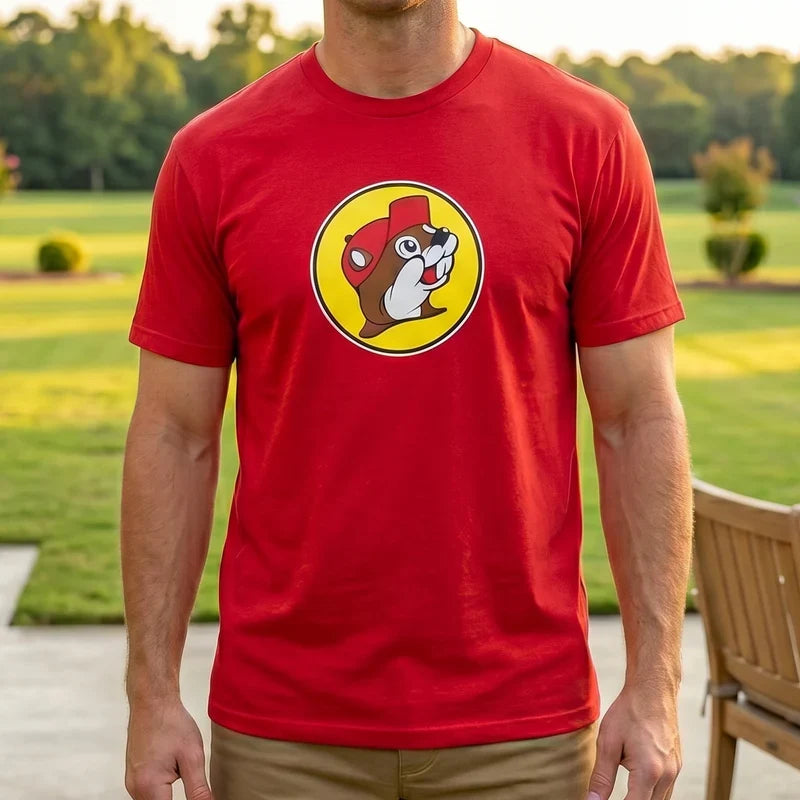 Buc-ee's Classic Red Logo Shirt