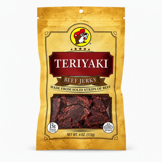 Buc-ee's Teriyaki Beef Jerky, 4 oz