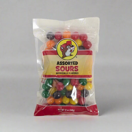 Buc-ee's Assorted Fruit Sours, 12 oz