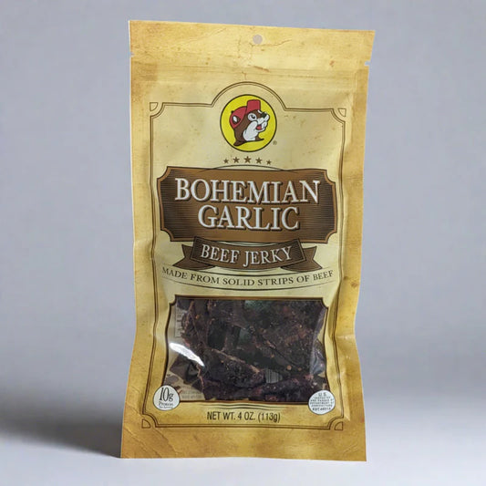 Buc-ee's Bohemian Garlic Beef Jerky, 4 oz