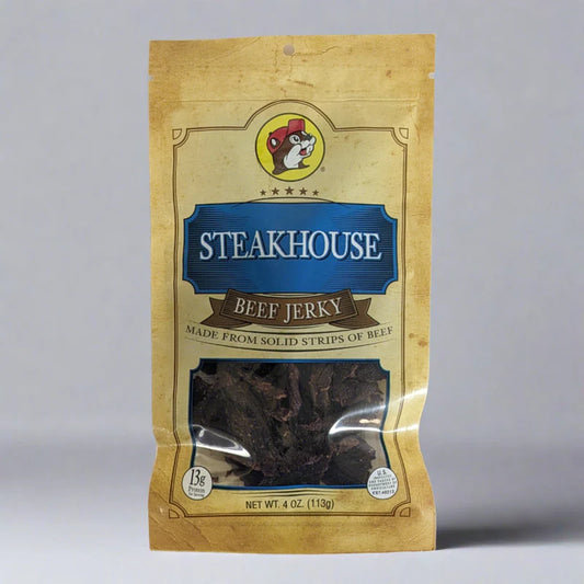 Buc-ee's Steakhouse Beef Jerky, 4 oz