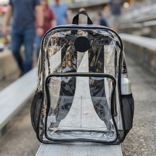 Buc-ee's clear backpack