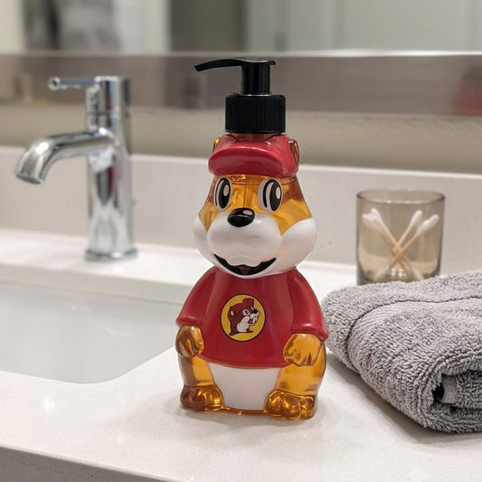 Buc-ee's figural honey almond hand soap