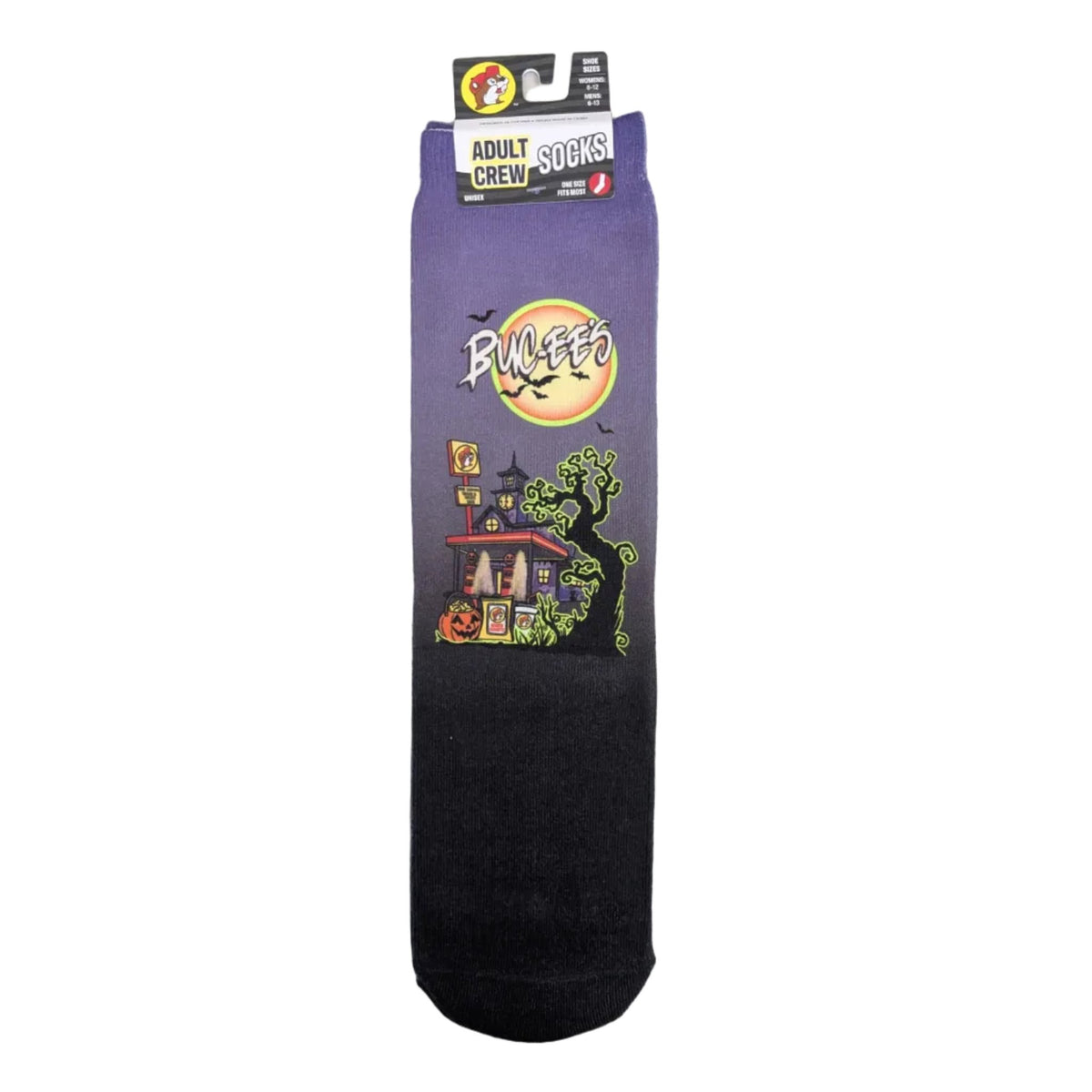 Buc-ee's halloween crew socks