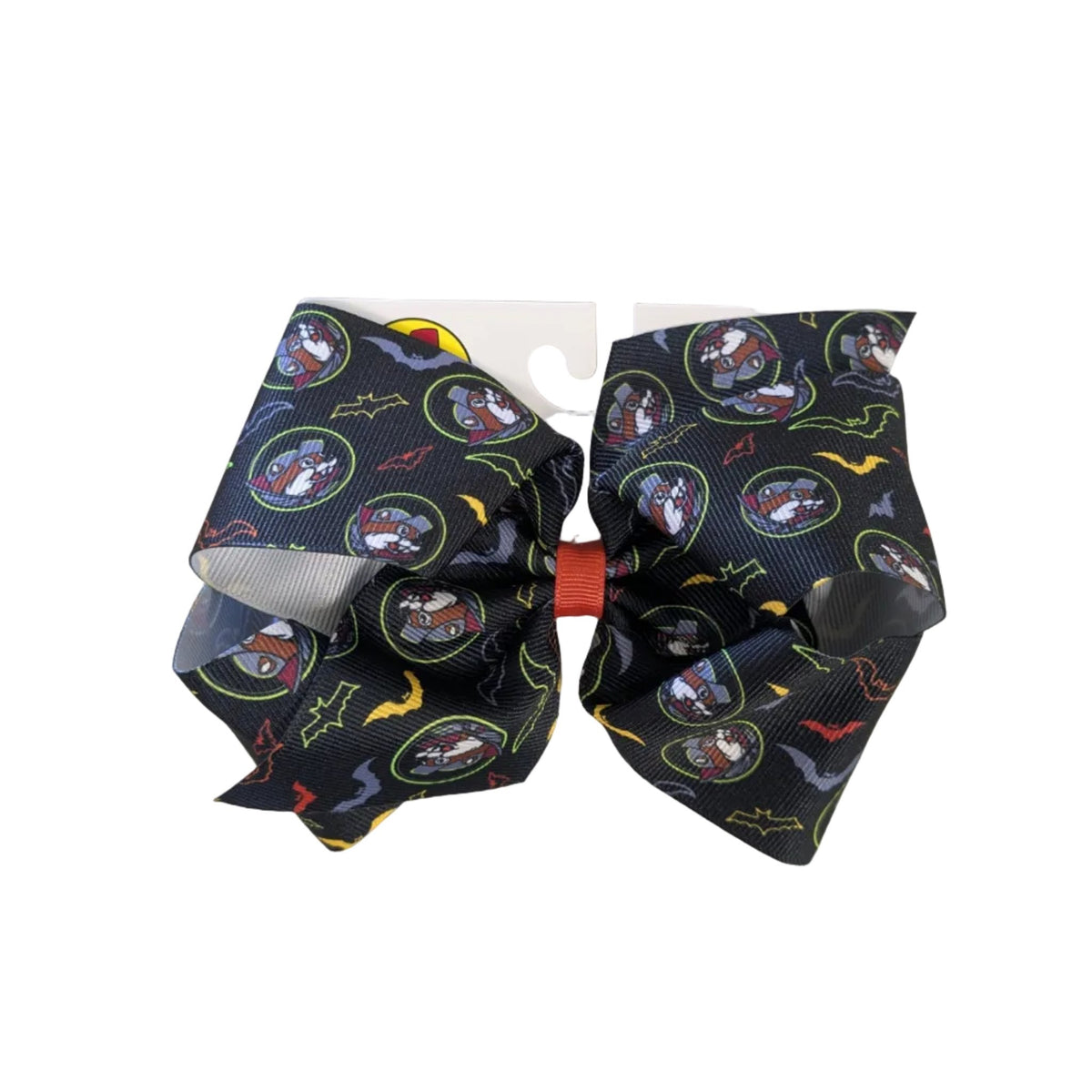 Buc-ee's halloween neon bat hair bows