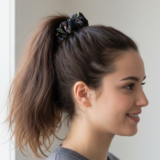 Buc-ee's halloween scrunchie vampire bats