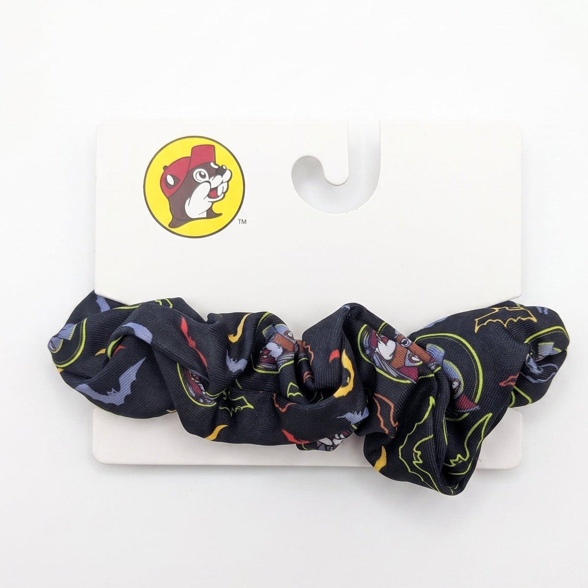 Buc-ee's halloween scrunchie vampire bats