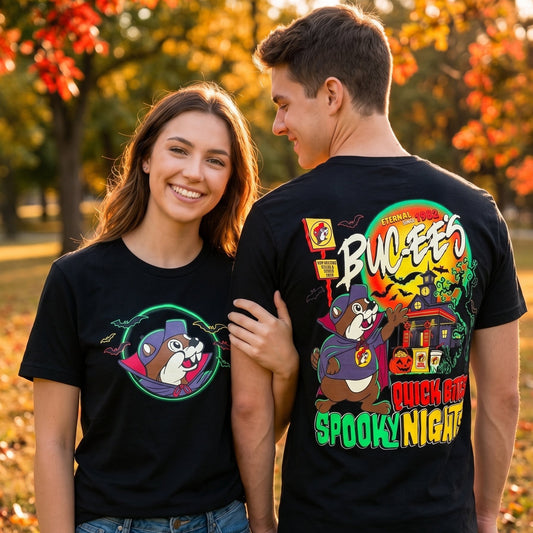 Buc-ee's halloween shirt spooky nights