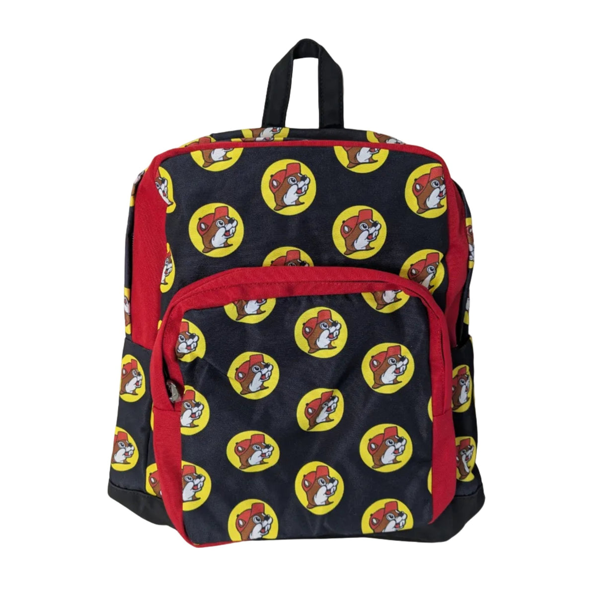 Buc-ee's logos black backpack