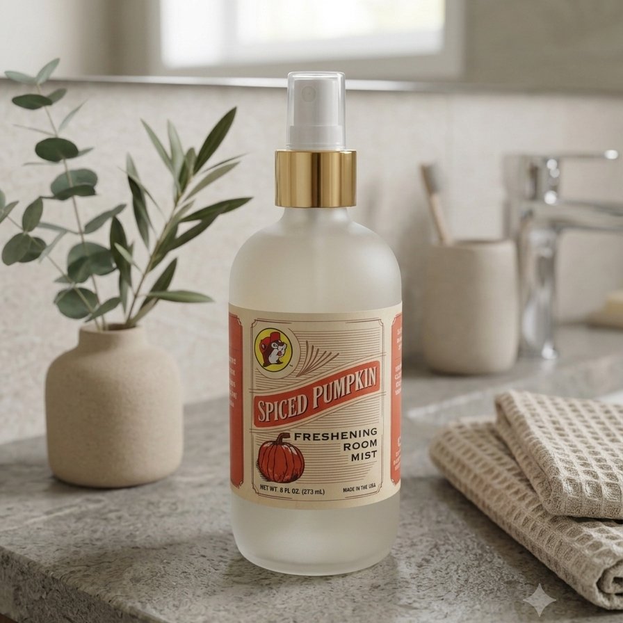 Buc-ee's spiced pumpkin freshening room mist