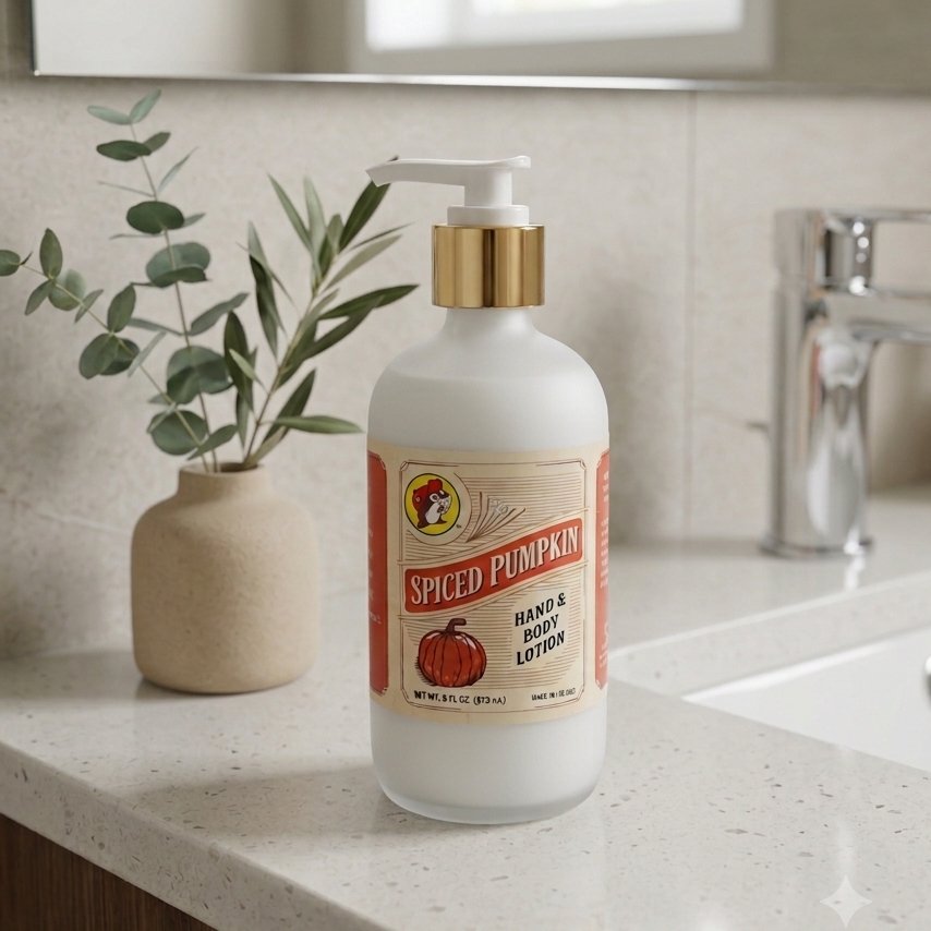 Buc-ee's spiced pumpkin hand body lotion