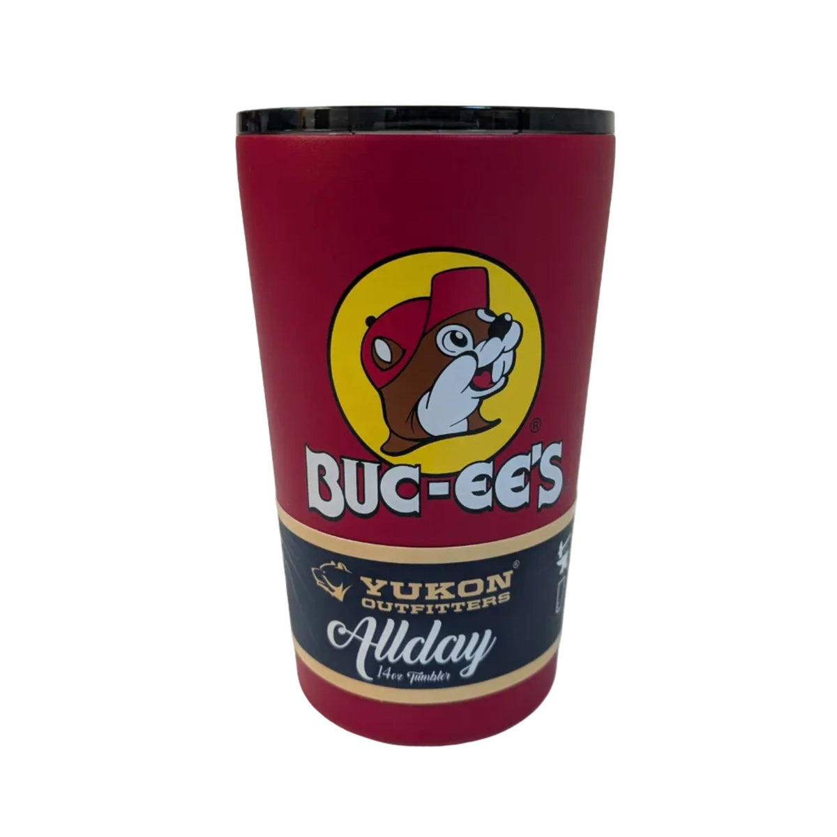 Buc-ee's classic red all day tumbler