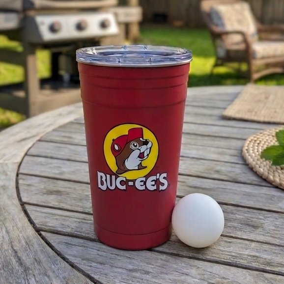 Buc-ee's classic red fiesta cup