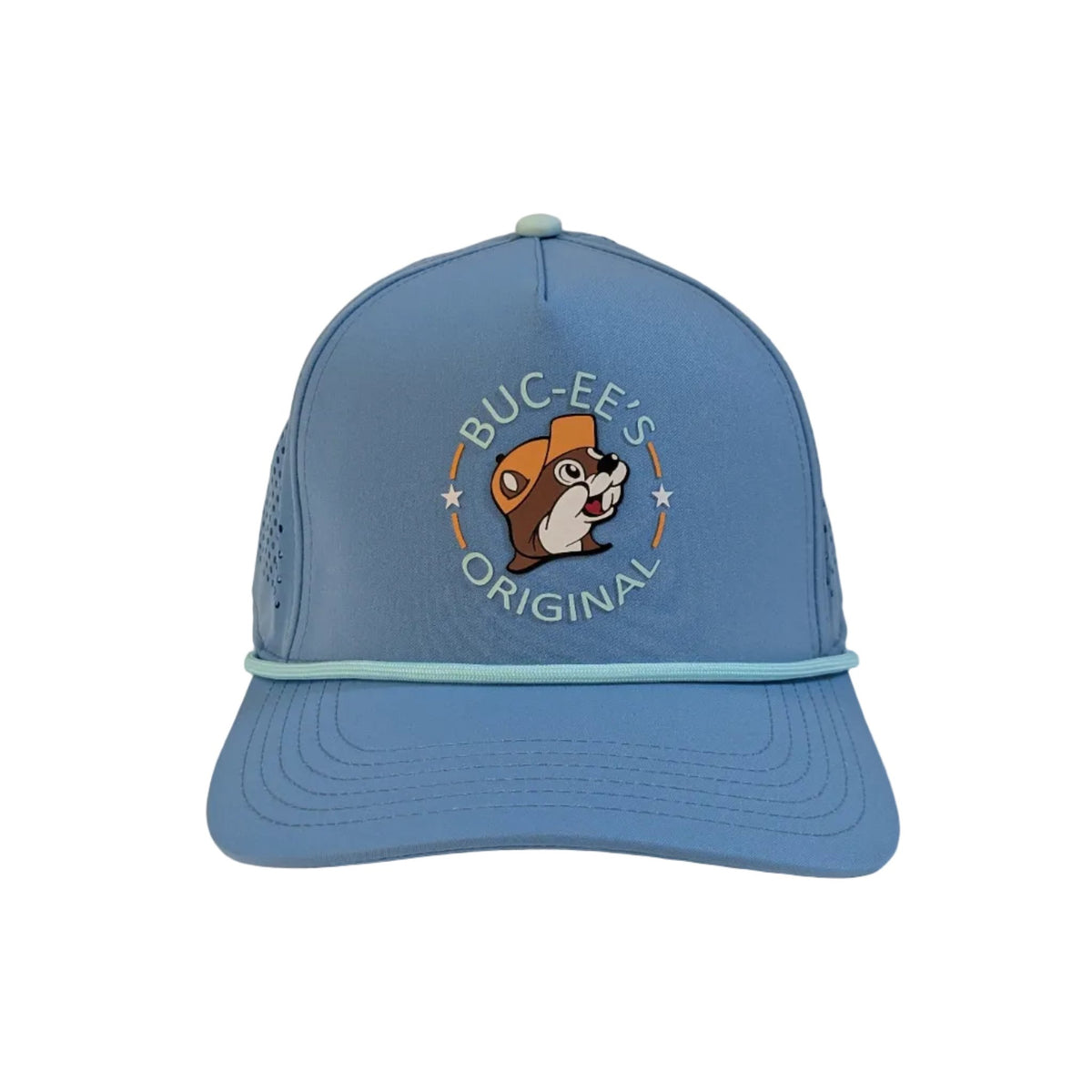Buc-ee's light blue performance hat