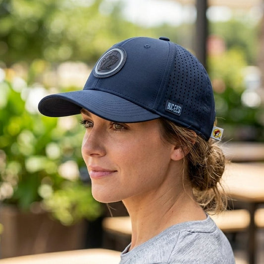 Buc-ee's navy blue performance hat