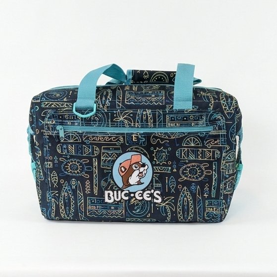 Buc-ee's neon tiki 24 can cooler