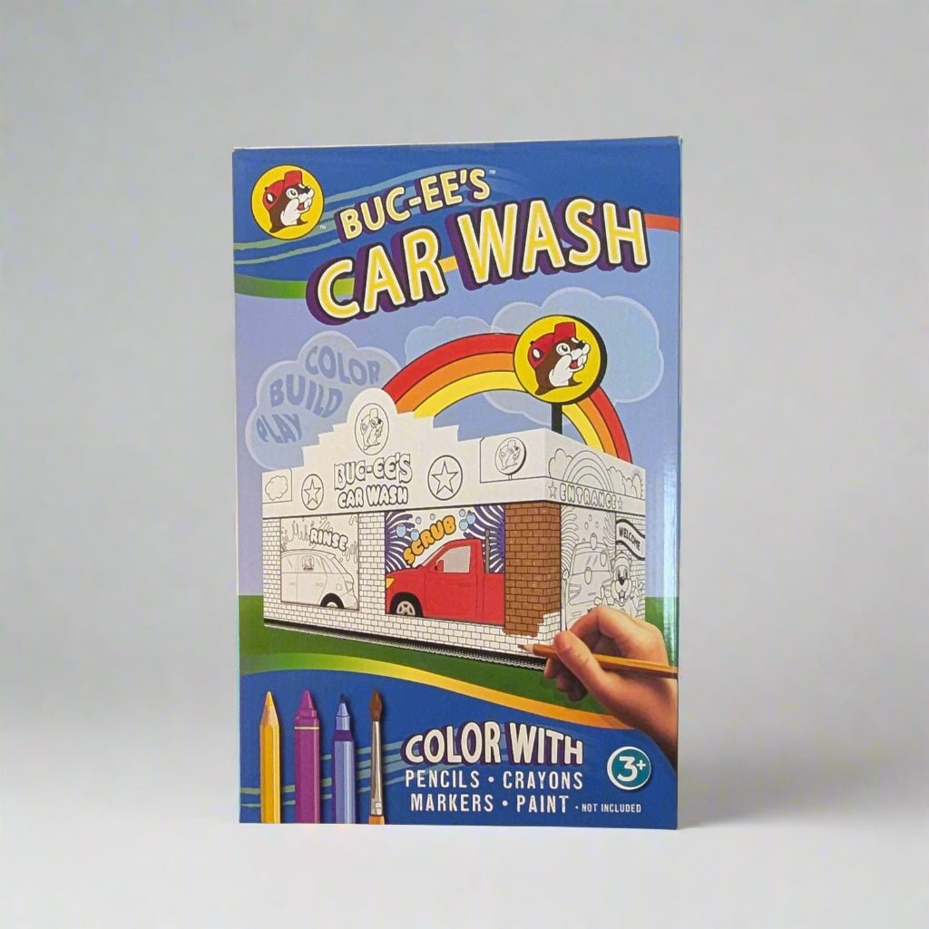 Buc-ee's color build activity kit car wash edition