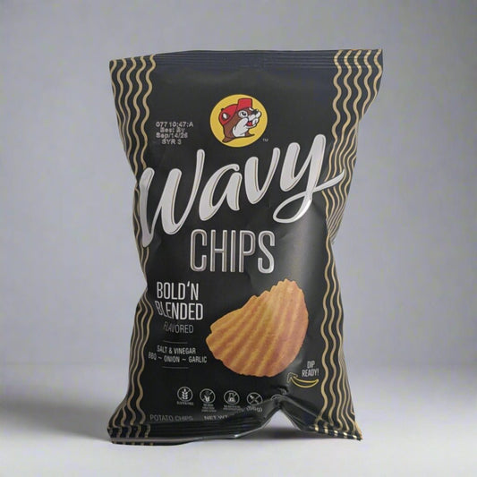 Buc-ee's bold n blended wavy chips