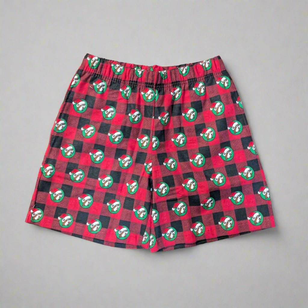 Buc-ee's christmas plaid boxers