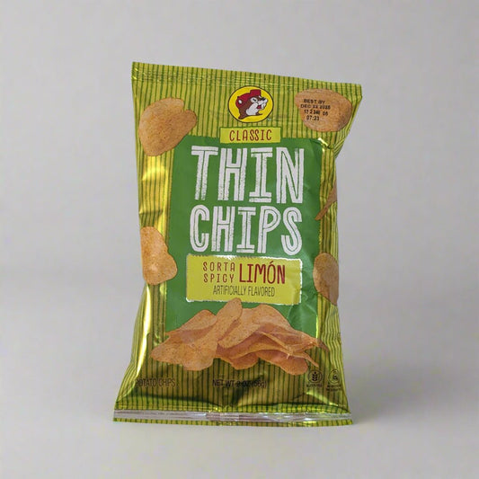 Buc-ee's classic thin chips limon