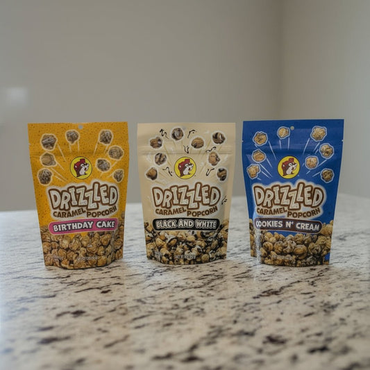 Buc-ee's drizzled caramel popcorn