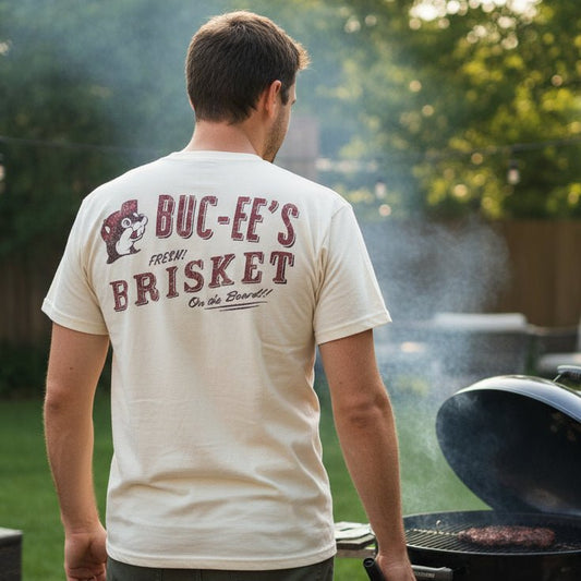 Buc-ee's fresh brisket on the board shirt