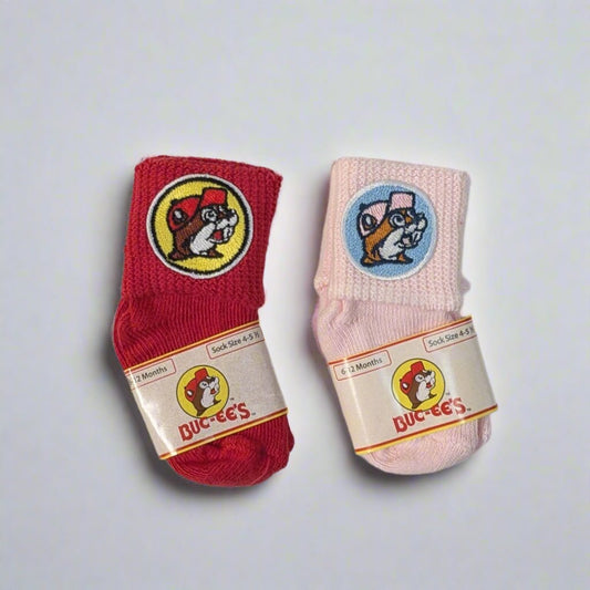 Buc-ee's infant socks