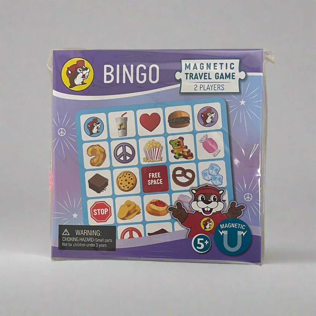 Buc-ee's magnetic travel game beaver nugget race