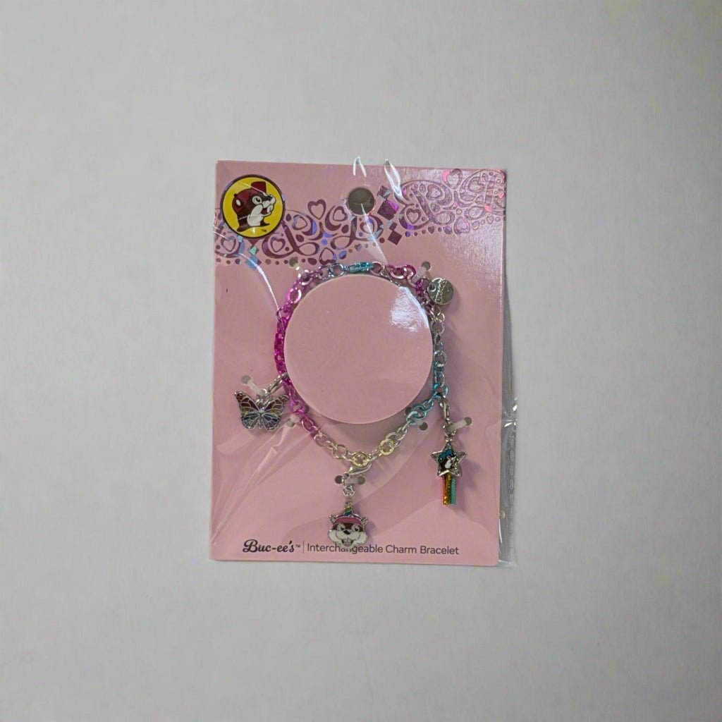Buc-ee's unicorn interchangeable charm bracelet